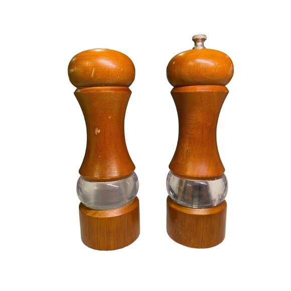 Olde Thompson Pepper Mill & Salt Shaker Dover Walnut - Since 1944, 7.5" - Picture 3 of 10